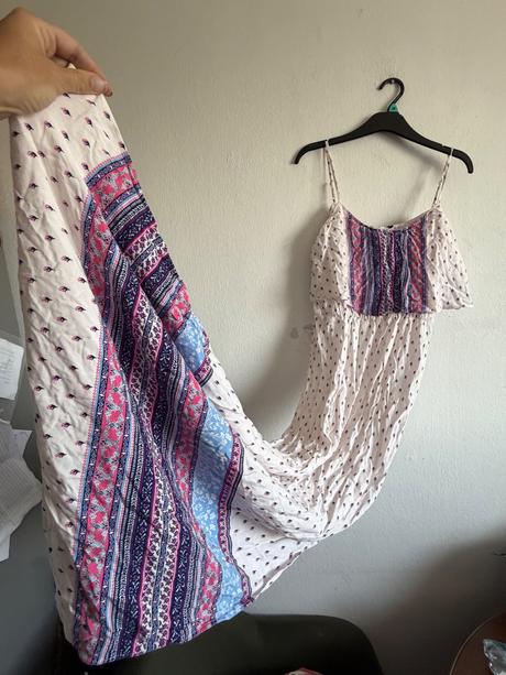 Boho letne saty dlhe maxisaty uzasne etno hippie, s