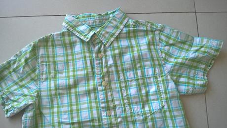Károvaná košieľka, h&m,134