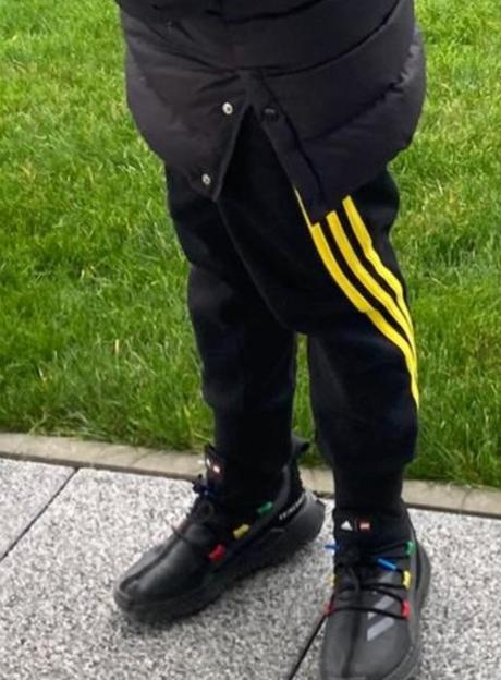 Tepláky, adidas,140