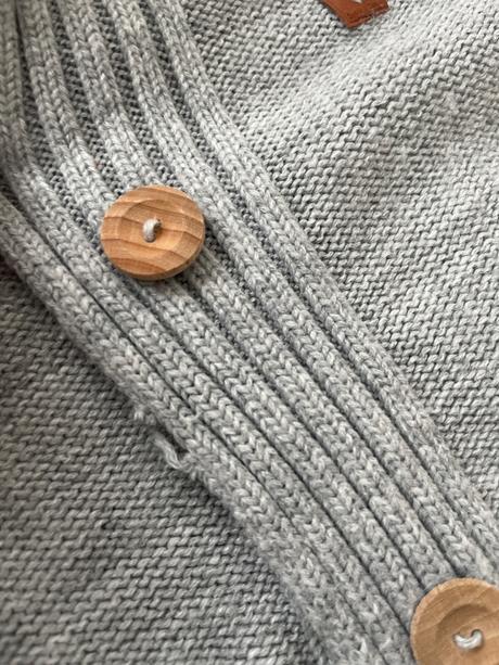 Overal jesenný pletený, 74