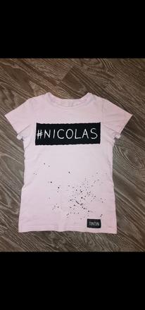 Tričko tin tin - nicolas, 122