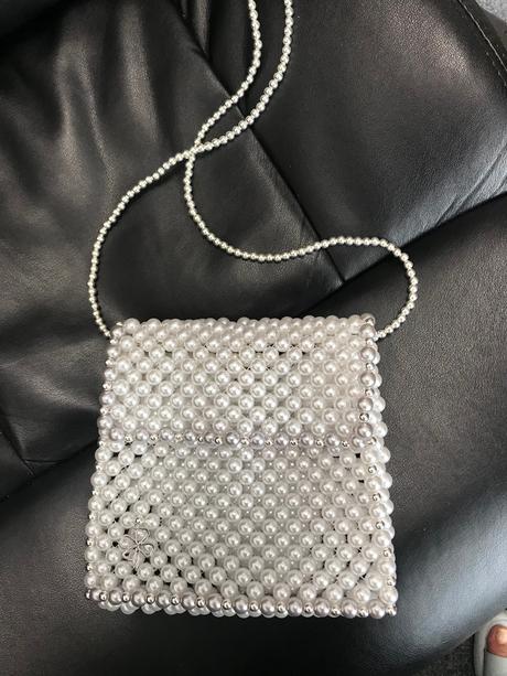 Crossbody kabelka pearl bling, 