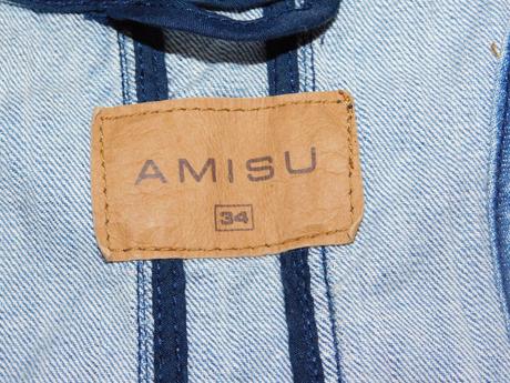 Pekna trendy riflova vesta, amisu,34