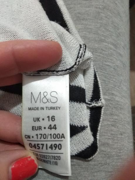 Tričko č. 44, marks & spencer,44