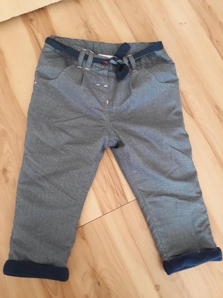 Zateplené nohavice, ergee,80