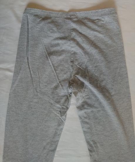 Dievčenské svetlo sivé legíny, h&m, 134-140 cm, h&m,140
