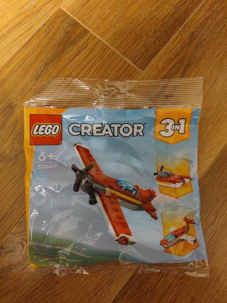 Lego creator 30669 - lietadlo - iconic red plane, 