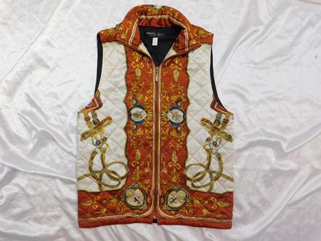 Vintage mirage silks collections hodvabna vesta, 40