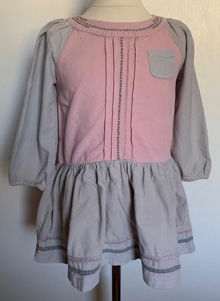 Strawberry faire menčestrové šaty, 116