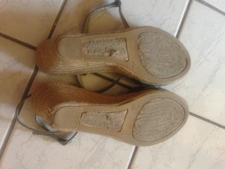 Rifľové sandalky, 40