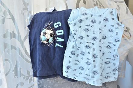 2 x  futbalové tielko-110/116, 110