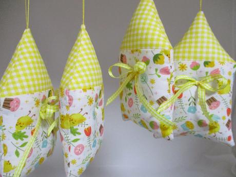 Jarné dekorácie, dve varianty, 