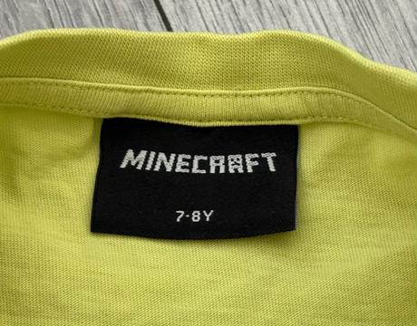 Minecraft tričko veľ. 128, f&f,128