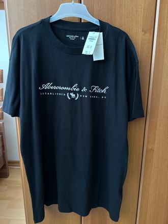 Nové bavlnené tričko abercrombie & fitch, abercrombie&fitch,m