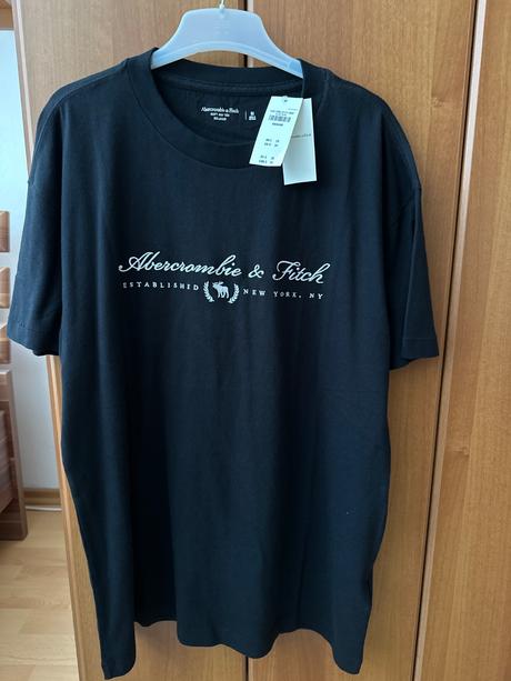 Nové bavlnené tričko abercrombie & fitch, abercrombie&fitch,m