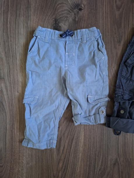 Tenke nohavice, aj ako kratase, h&m,80