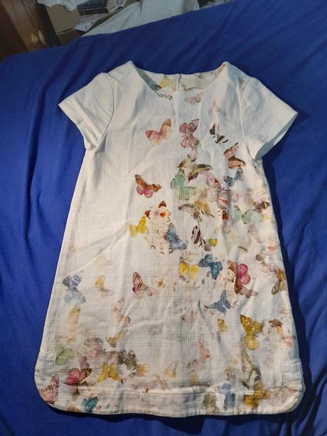 Šaty s motýľmi, zara,116