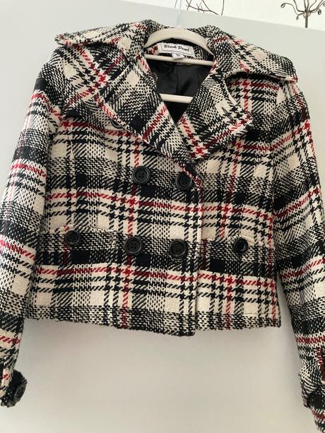 Krátky kabát / vlna - - - nové,