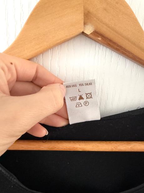 Termo tričko zo zmesi vlny a hodvábu, l