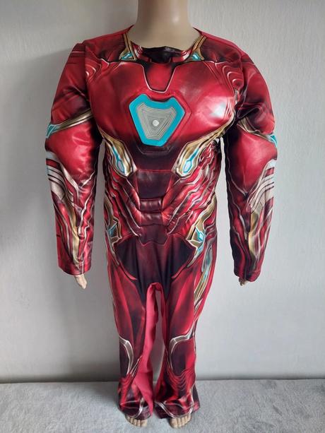 Iron man karnevalový komplet kostým veľ.110-116,