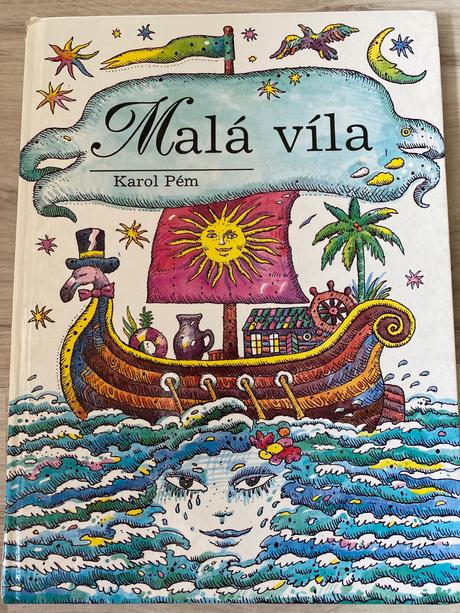 Krásna kniha malá víla s nádhernými ilustráciami, 