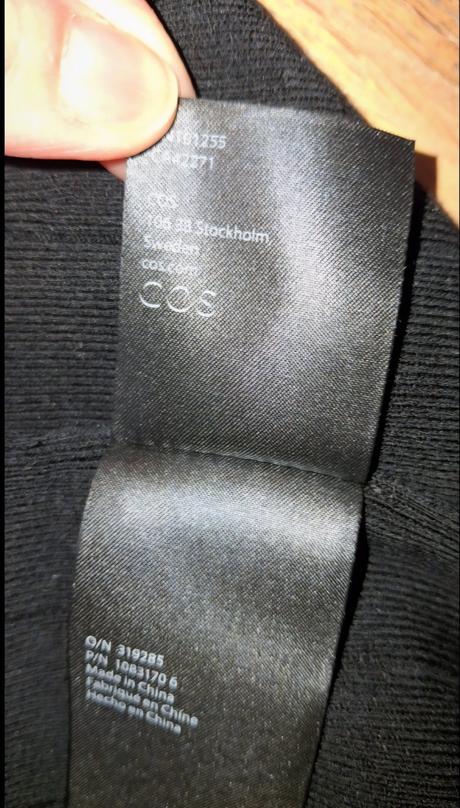 Letné čierne úpletové šaty cos, cos,l