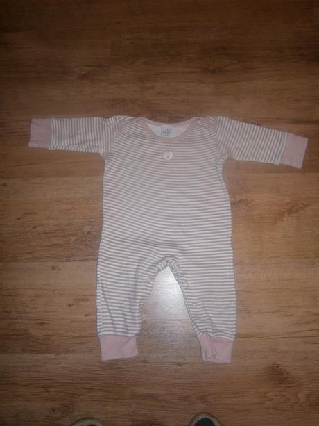 Pásikový overal, h&m,68