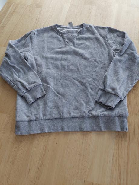 Šedá mikina, lindex,134