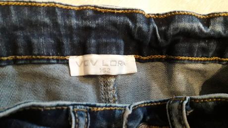 Dievčenské krátke riflové nohavice - 152, 152