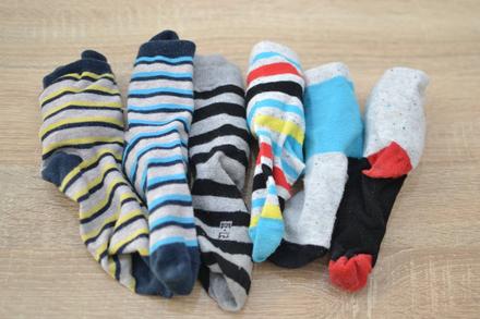 Detské farebné ponožky 27-30 8 ks, 28