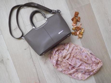 Lara bags kabelka nová šedá, lara bags