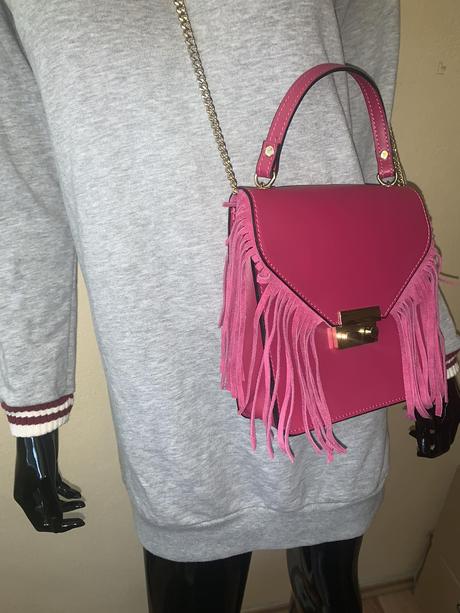 Kožená crossbody kabelka,
