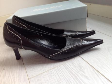 Lodičky kožene, baťa,40