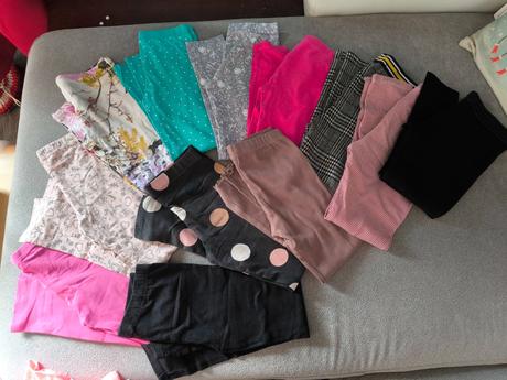 Balík oblečenia pre dievča veľkosť 122/128, 122–134