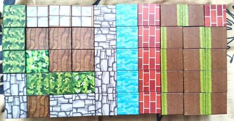 Minecraft magneticke kocky 100 ks, 