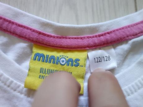 Tričko mimoni 122/128, 122