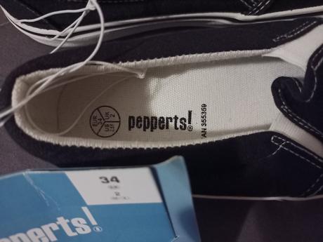 Chlapčenské plátenky aj ako prezúvky do školy, pepperts,34