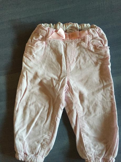 Zateplené nohavice, h&m,80