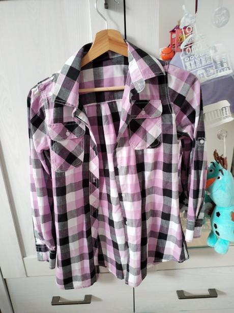 Dievčenská košeľa, alebo košeľové šaty 146/152, 152