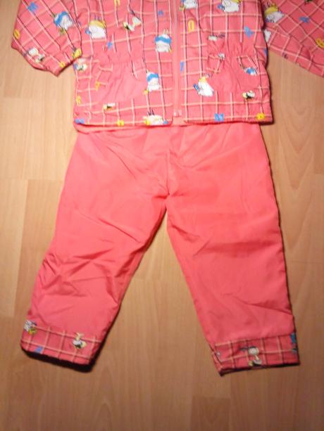 Súprava mierne oteplena vhodná aj do dažďa 98-104, 98