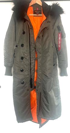 Parka alpha industries xs, xs
