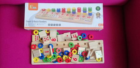 Drevená hra počítanie, 