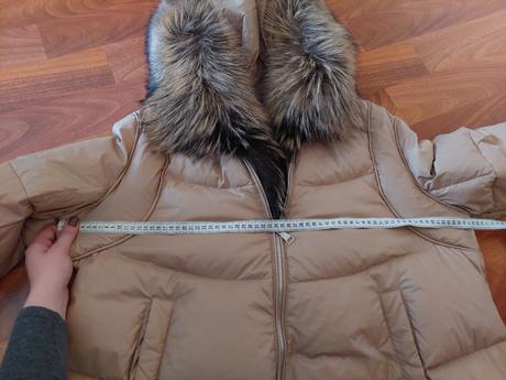 Zimná bunda s pravou kožušinou, l