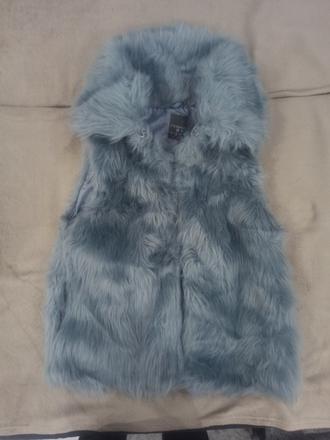 Dámska kožušinková vesta primark xxs, primark,34
