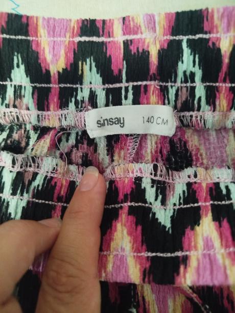 Zvonove nohavice, sinsay,140