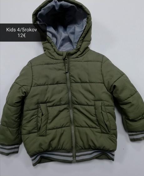 Olivová teplá bunda, kids,110
