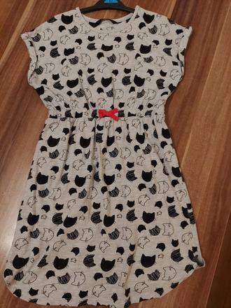 Letné šaty mix 134/140, h&m,134