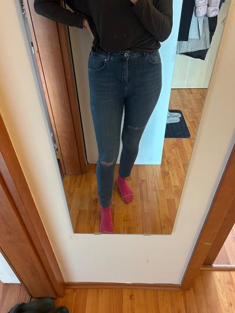 Rifle s vysokym pasom karl lagerfeld vel. 30/32, 30