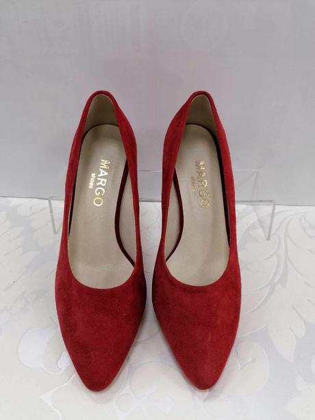 Dámske kožené lodičky 18010093 +z, 37