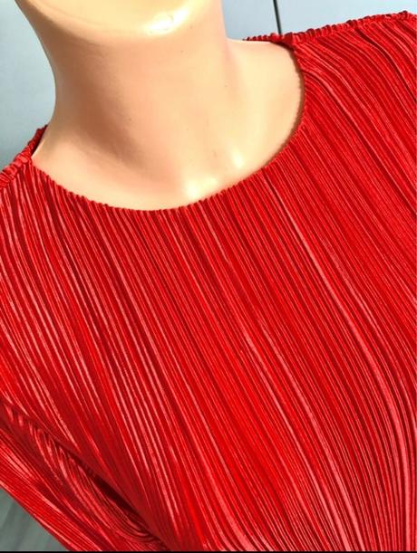 Plisované šaty, h&m,m